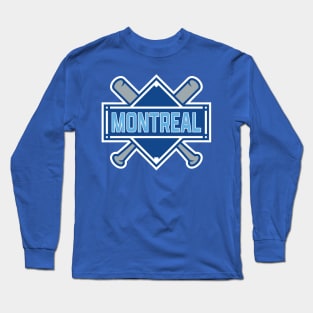 Montreal Expos Baseball Long Sleeve T-Shirt